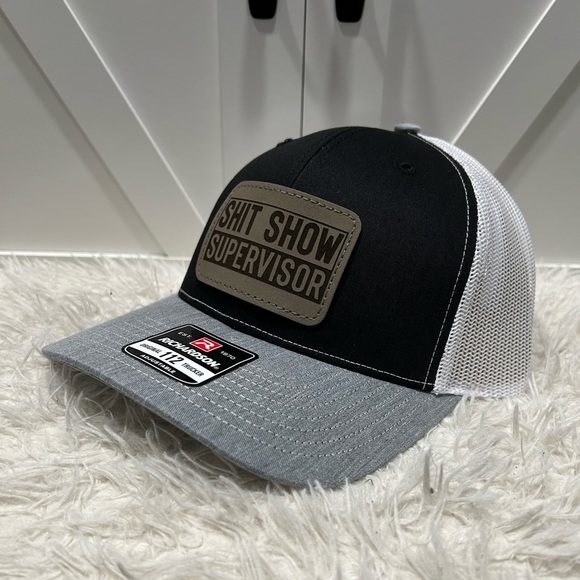 Trucker SnapBack Richardson 112 Hat. Supervisor - Picture 1 of 2